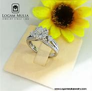 Cincin Berlian Petak